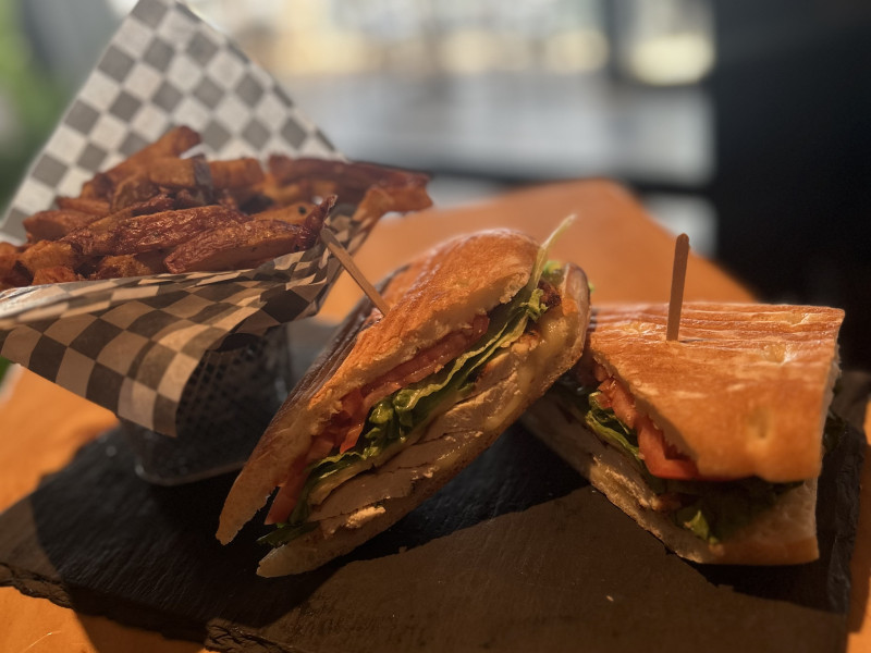 Chicken ciabatta sandwich